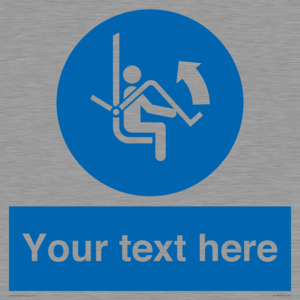 Custom Mandatory: Open safety bar of chairlift